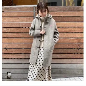 36 사이즈 단톤 울 모사 롱 코트