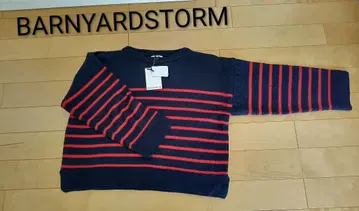 [ 새상품,택 포함 ] BARNYARDSTORM 보더 니트