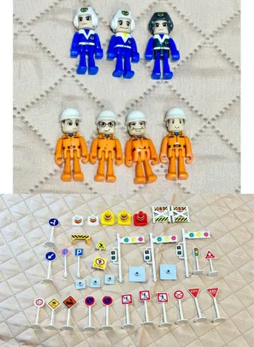 토미카 월드 시리즈 플라키즈 7개 들이 표지판 세트