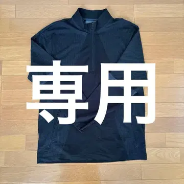 [ 택 포함 ] adidas 블랙 하프 지퍼