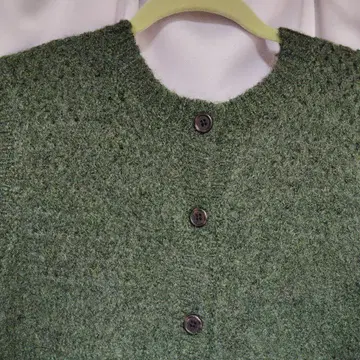 미사용품 사만사 모스모스 그린 니트 베스트