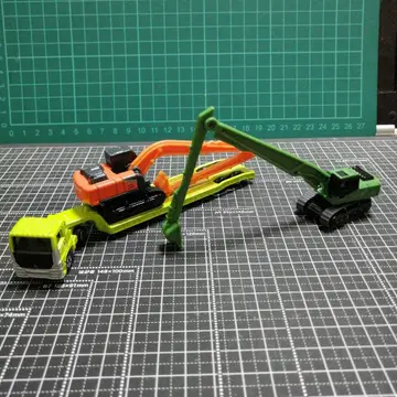 토미카 저상 트레일러 파워 셔블 롱 암 단종