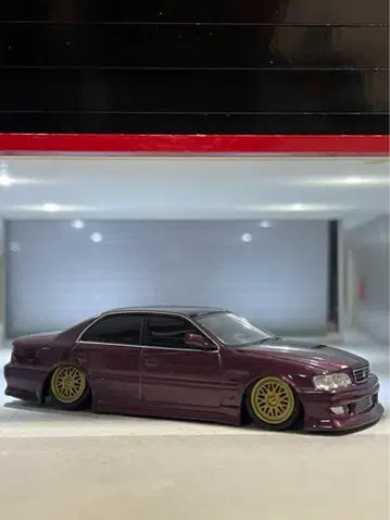 초보자 개조 1/64 터맥 도요타 체이서 베르텍스 초저공 사양