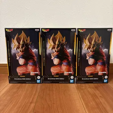 Grandista 손오공 피규어 3체 세트