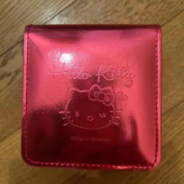 헬로키티 하트형 손목시계 핑크