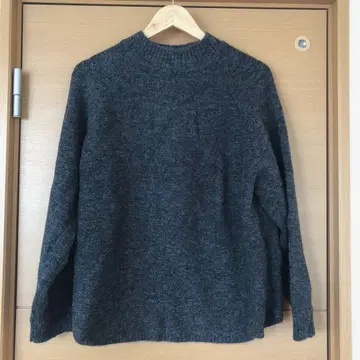 새상품 산바레 하이넥 니트탑 풀오버 스웨터 미사용