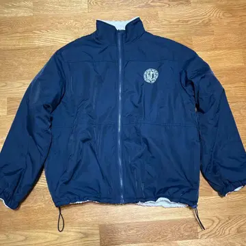 2way 리버서블 나일론 보아 블루종