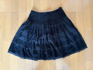 Emily Temple cute 플레어 스커트 블랙