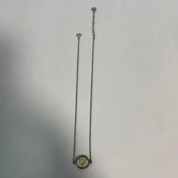 실버 목걸이 조정 가능