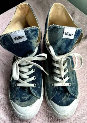 VANS 데님 하이컷 스니커즈