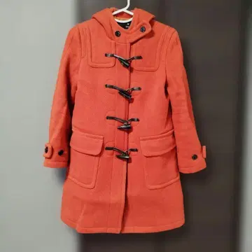 INED 오렌지 더플 코트 후드 부착 7호