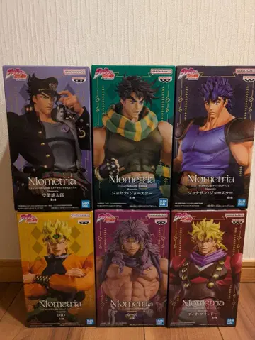 [ 6개 세트 ] 죠죠의 기묘한 모험 Mometria 피규어