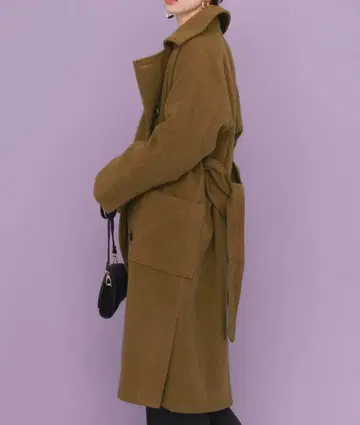 KBF BIG 칼라 트렌치코트