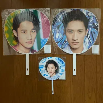 SnowMan 이와모토 테루 공식 부채 미개봉 새상품 묶음 판매