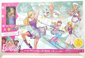 [ 미개봉 새상품 ] Barbie 어드벤트 캘린더 2018 크리스마스