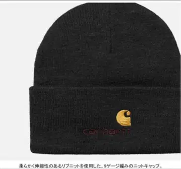 Carhartt 블랙 비니 택 포함 새상품 칼하트 니트 모자