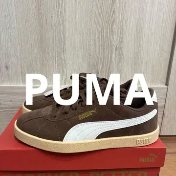 새상품 푸마 클럽 2 브라운 24cm CLUB2