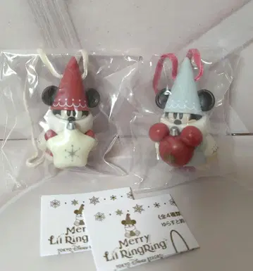 릴린린 캡슐 토이 가챠가챠 디즈니 크리스마스 미키