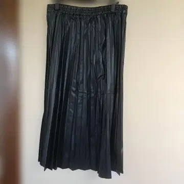GOLD JAPAN 블랙 플리츠 롱 스커트
