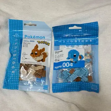 나노블록 포켓몬 2개 세트