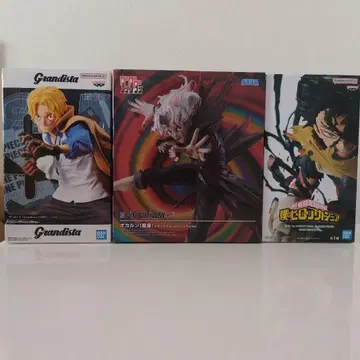 프라이즈 피규어 사보, 오카룬, 미도리야 이즈쿠 묶음 판매