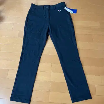 새상품 챔피온 골프 여성용 팬츠 가을/겨울 속기모 L 블랙