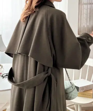 classicalelf 2way 스탠드 카라 체스터 롱 코트