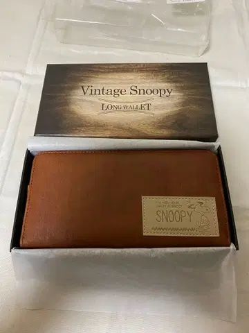 빈티지 스누피 롱 지갑 장지갑