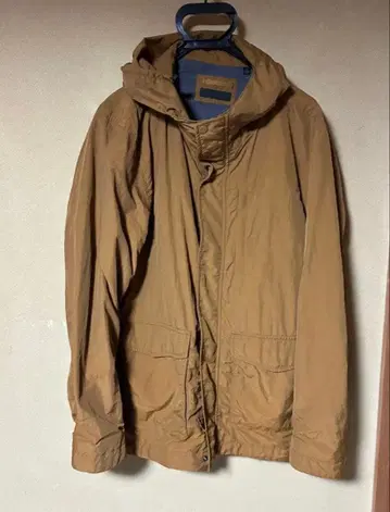 새상품급 유니클로 안감 저지 필드 후드티 브라운 마운틴 후드티