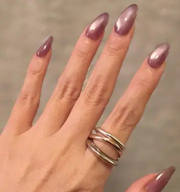 요건 레일 실버 컬러 골드 컬러 3개 레이어드 링 16~18호