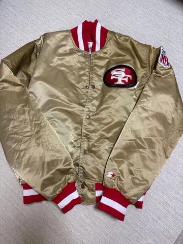 샌프란시스코 49ers 골드 바시티 자켓
