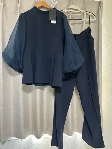 CUI YING 네이비 팬츠 셋업 L 사이즈 새상품 미사용품