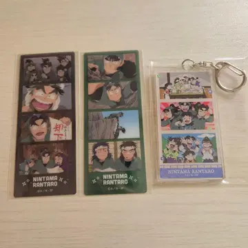 닌타마 란타로 시오에 나나마츠 나카자이케 클리어 포토컷 아크릴 키링