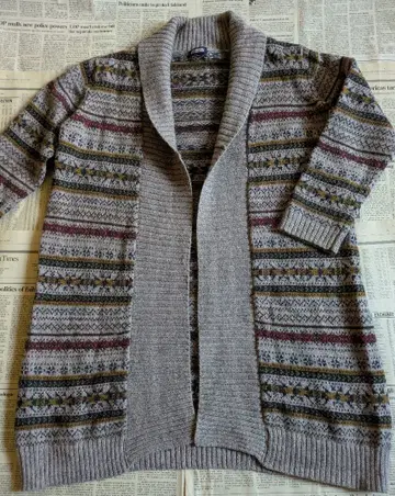 JOURNAL STANDARD 니트 가디건 긴팔 그레이 계열