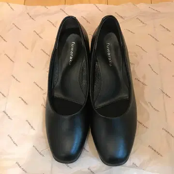 fuwaraku 블랙 펌프스 하이힐 23.0cm