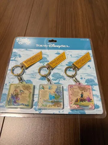 디즈니씨 판타지 스프링스 키체인 3개 세트