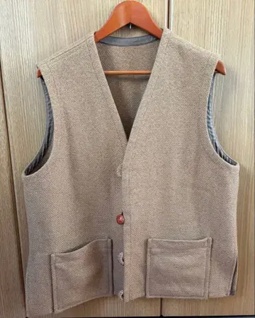 25AW HERILL Cashmere Linen Chimayo Vest
