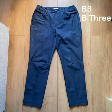 B Three 슬랙스 770390 사이즈 34 다크 블루