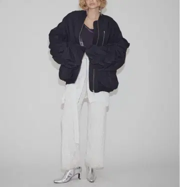 [ 미사용 새상품 ] 올 스팽글 팬츠