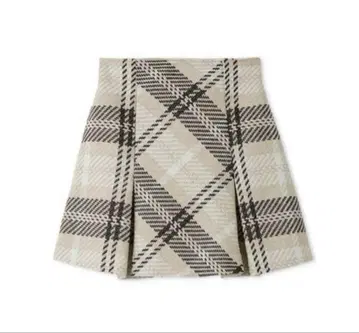 새상품급 SNIDEL / 로빙 체크 미니 스커트