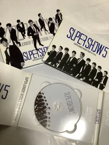 supershow5 DVD. supershow 1회 시청