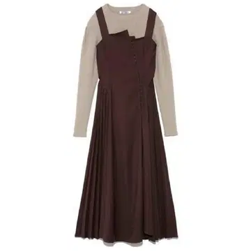 SNIDEL 레이어드 코르셋 원피스