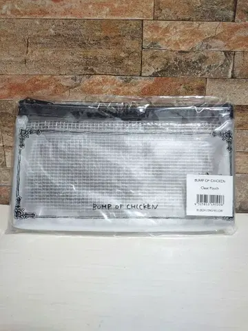 BUMP OF CHICKEN 니콜 클리어 파우치