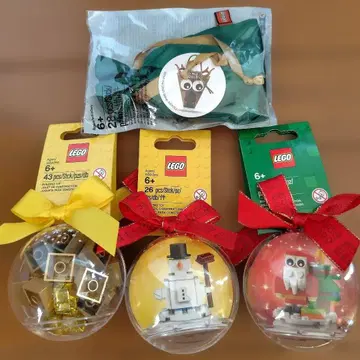 [ 새상품 미사용 ] 레고 크리스마스 오너먼트 세트