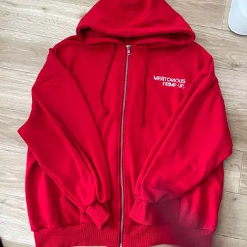 ENVYM 빅 실루엣 지퍼 후드티 프리 사이즈