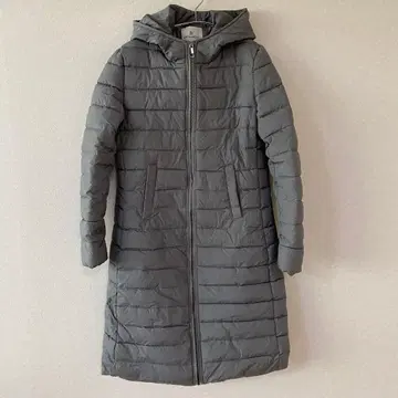 새상품급 충전솜 롱 코트 그레이 L 사이즈