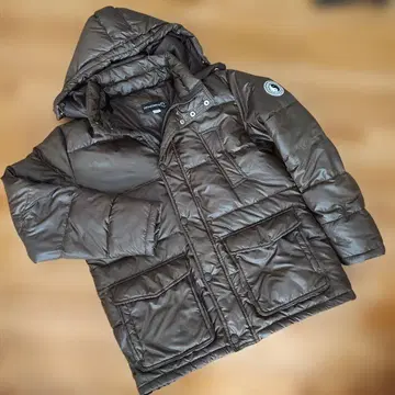 T&C Surf Designs 브라운 다운 자켓 M