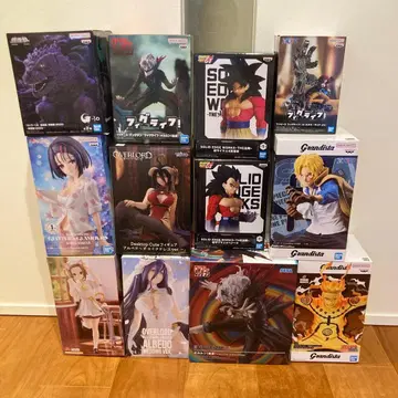 미개봉 새상품 프라이스 피규어 12점 드래곤볼 원피스 단단 등