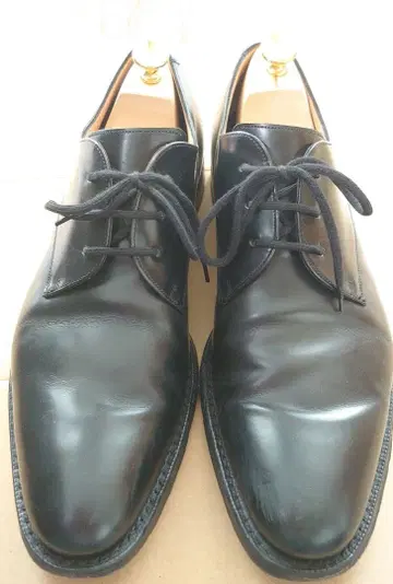 처치 블랙 가죽 비즈니스 슈즈 레이스업 70F