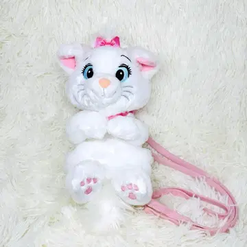 레어 미사용 마리 봉제 인형 숄더백 디즈니랜드 한정판